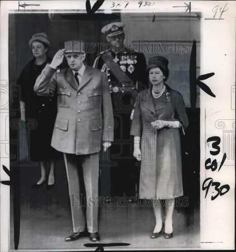 1960 press photo french - photo,