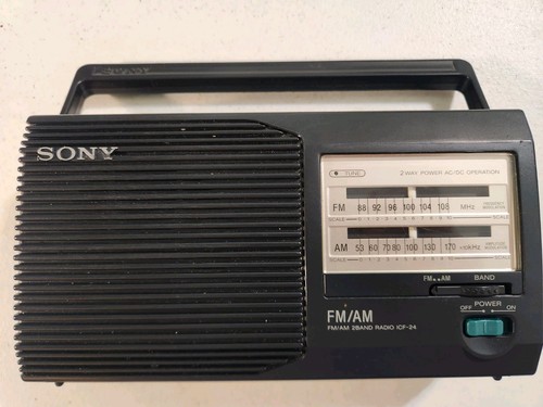 Sony 2band portable - fm/am,