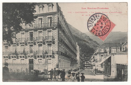 Cpa cauterets hôtel - -,