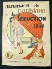 Parisiana Giffey Almanach 1936 Ed. SPE BE