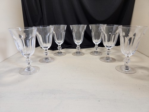 Verres eau cristal de - 7,