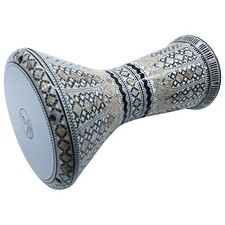44.5cm NG2.0 Crown Gawharet El Fan Nacré De Perle Darbuka Doumbek