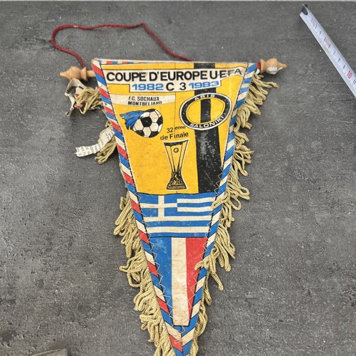 Fanion coupe europe uefa - coupe, d