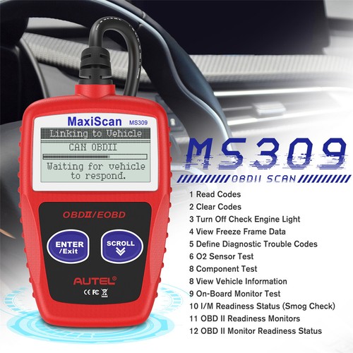 Autel obd2 scanner ms309 - scanner,