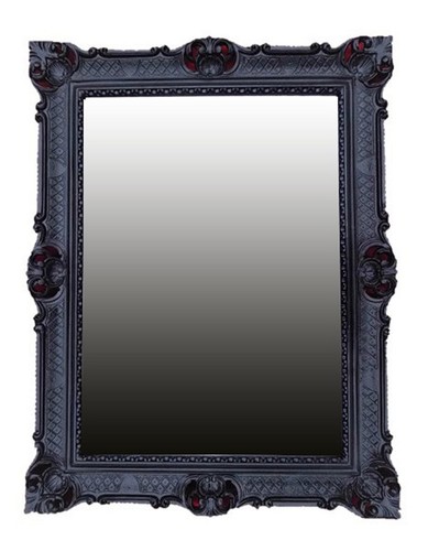Miroir mural noir - xl,
