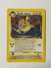 Carte Pokémon Raichu Obscur