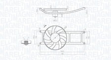 MAGNETI MARELLI Ventilateur