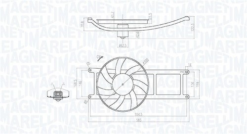 Magneti marelli ventilateur - magneti,