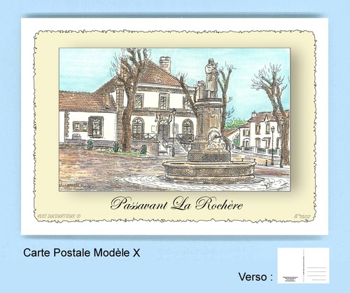 70222 carte postale - x,