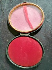 ancien porte photo dans son coffret 19 ème