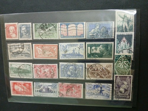 France lot timbres - france, de