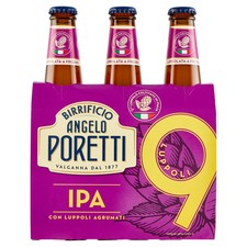 Bière Poretti IPA 9 Luppoli Bouteille 33 Cl Caisse 24 Bouteilles