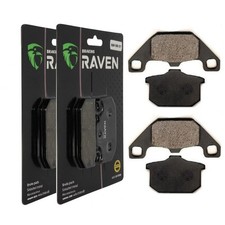 2 Kit plaquettes frein Av Ga et Av Dr Pour Kawasaki VN 750 Vulcan de 1986 à 1993