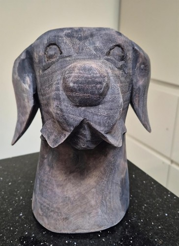 Charmante statuette chien - statuette,