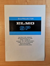 ELMO SP Hi-Deluxe, Deluxe et SP-F mode d'emploi