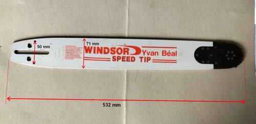 Guide tronçonneuse windsor - tronçonneuse,
