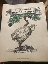 MENU II CHAPITRE DES GADZ'ARTS