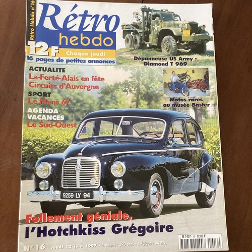 Magazine rétro hebdo - hebdo, n°16