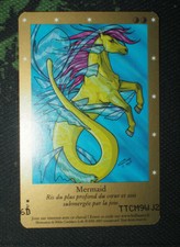 CARTE BELLA SARA CODE AVEC ERREUR D'IMPRESSION  MERMAID SERIE DE BASE