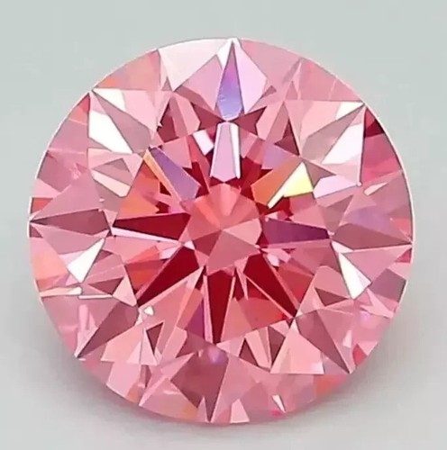 Diamant naturel rose certifié - naturel,