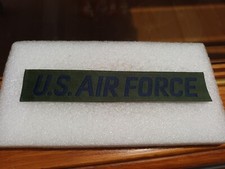 Bande patronyme armée us US AIR FORCE KAKI original