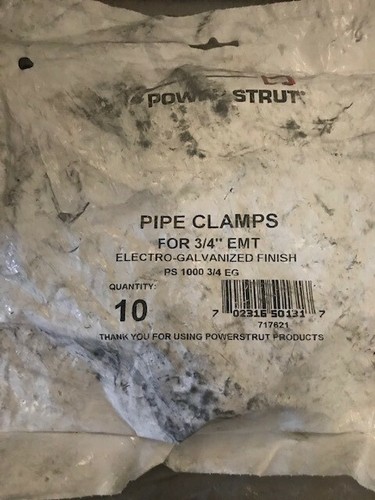 Power Strut Pipe Clamps for