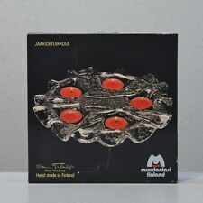 Design Scandinave bougeoir centre de table vintage Muurla Finland Simo Tavasti