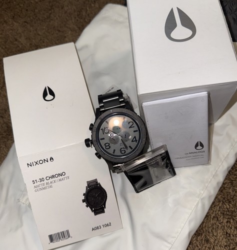 New authentic nixon - new, mens
