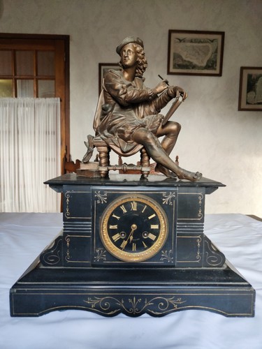 Horloge pendule napoléon iii - pendule,