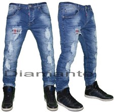 Jeans homme denim - jeans, déchirés