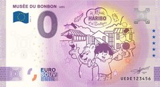 Billet Souvenir 2022 France Musée du Bonbon Haribo