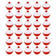 30 PièCes Flotteurs de PêChe 1 Pouce, Flotteurs de PêChe Enfichables à Bout4480