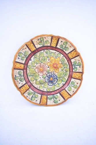 Assiette céramique deruta - en,