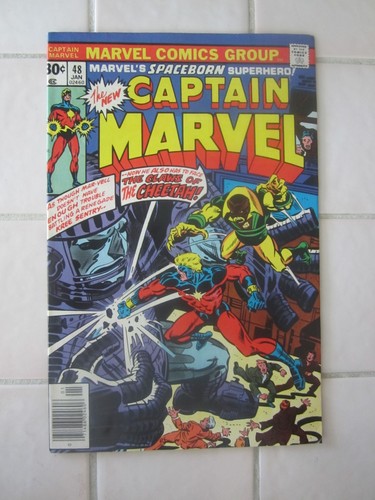 Captain marvel 48 comics - marvel,
