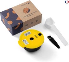 RECAFIMIL Dosettes de café Tassimo réutilisables 220 ml rechargeables avec c