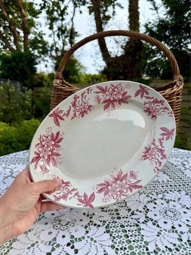 Plat ovale service ancien - de,