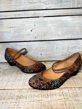 escarpins sandales  camper motifs poissons et fond marin 37