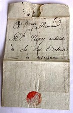 LETTRE à JEAN ETIENNE NERY [archiviste à Avignon] LE 4 JANVIER 1809