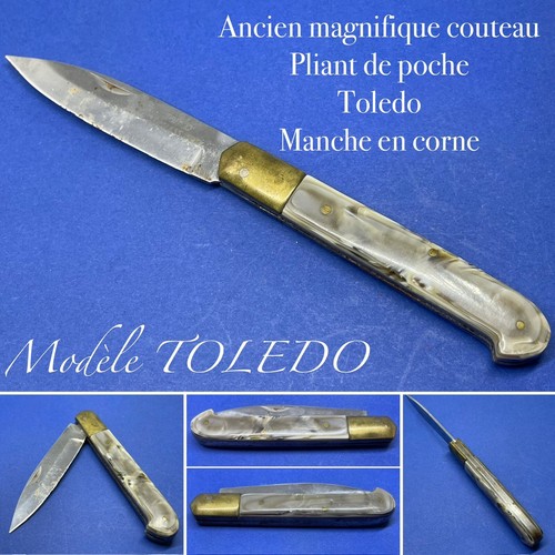 Magnifique ancien couteau - magnifique,