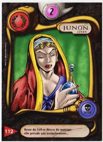 112 junon carte - -, serie