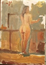 Tableau Peinture Esquisse Sur