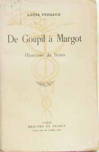 Goupil margot pergaud - margot, |