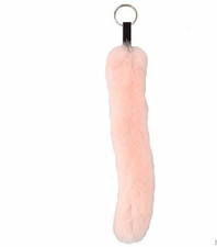 Porte-clés queue en peau de