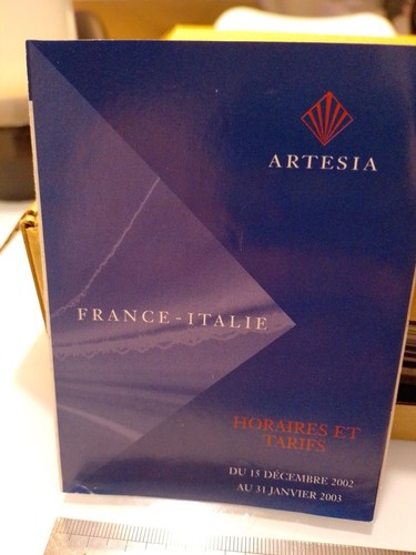 Horaires artésia chemins - artésia, de