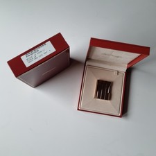 Briquet de poche L1 ST Dupont grain d'orge cote vert vintage