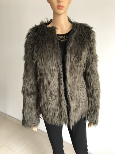 Manteau fausse fourrure - fausse,