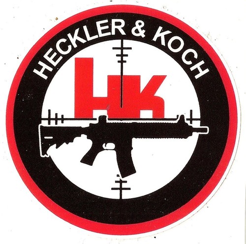 Heckler koch sticker - sticker, vinyle