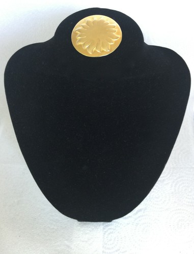 Broche soleil metal - metal, dore