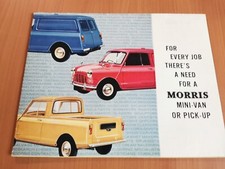 CATALOGUE BROCHURE MORRIS MINI-VAN  #R2