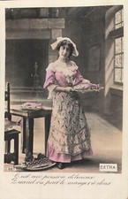 CP FEMME ELEGANTE COIFFE